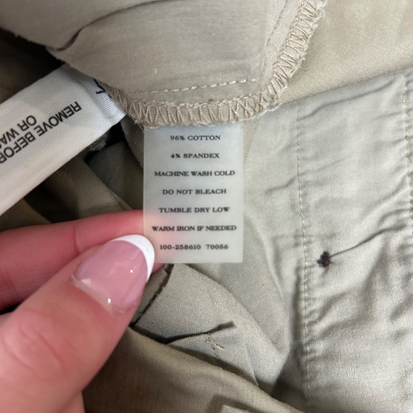 Ann Taylor Kahki Jean Shorts - Picture 6 of 6